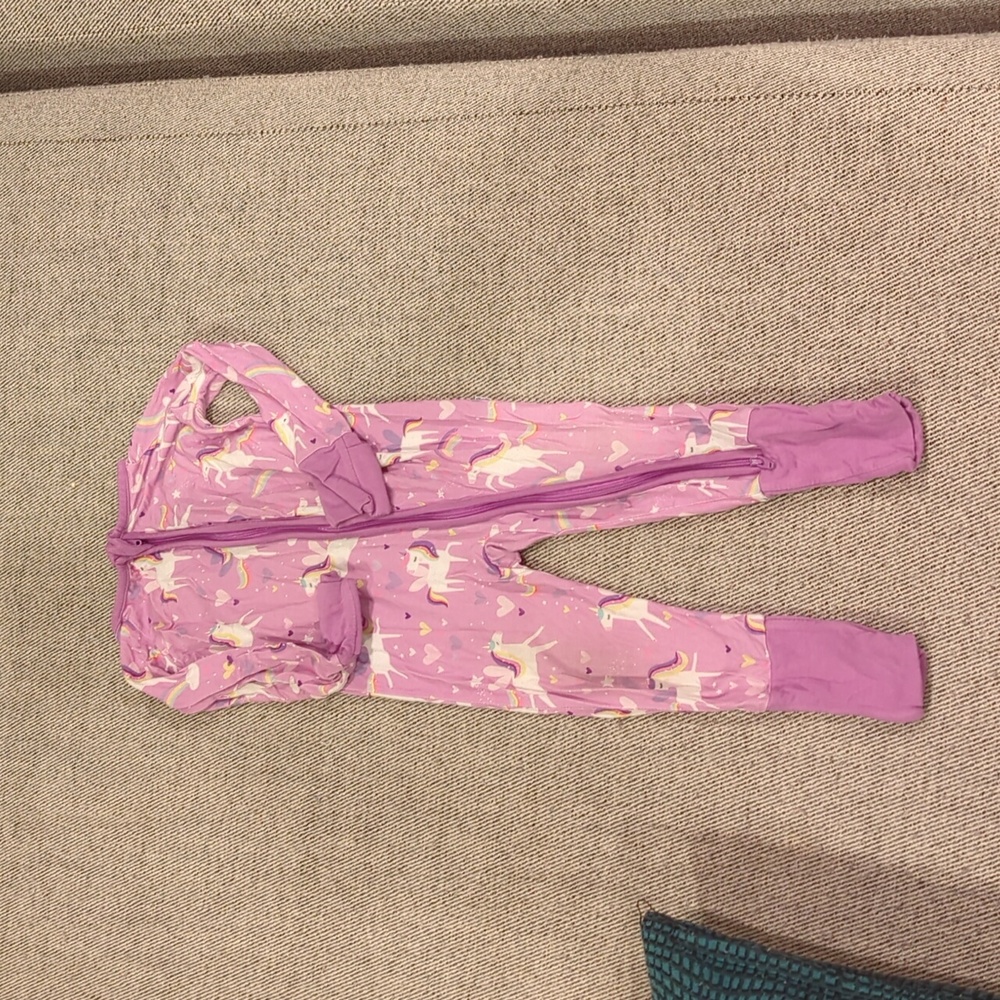 Unicorn little sleepies pajamas, 6-12 months